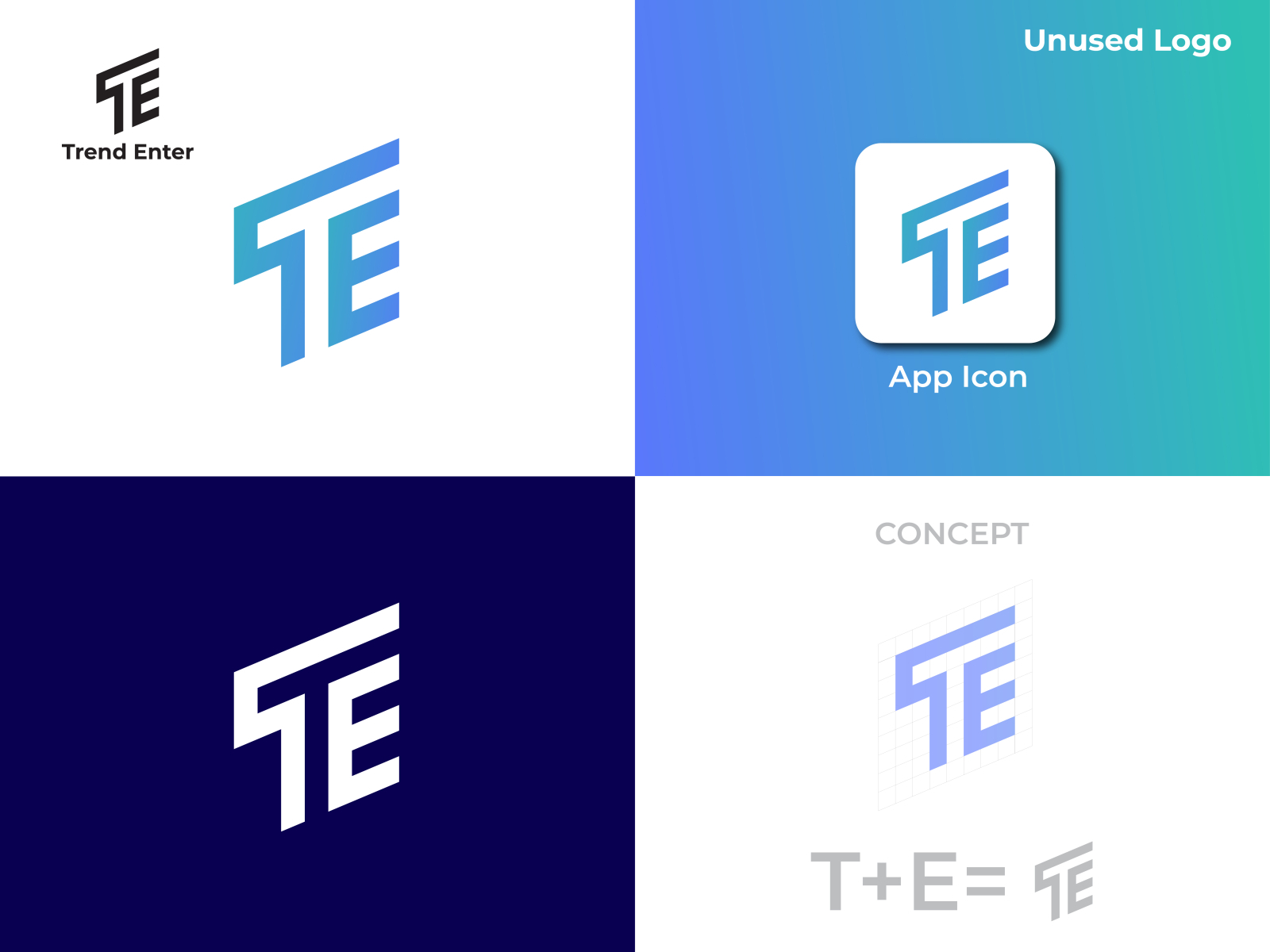 Trend Enter Logo Concept by abdullah al mamun / Logo Designer on Dribbble