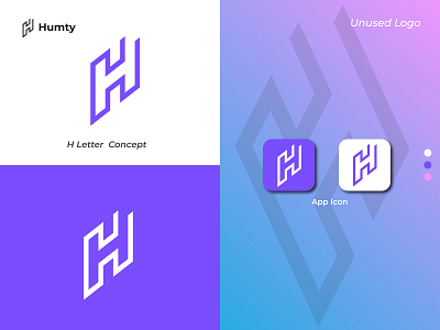Humty logo Concept 3d app icon app logo branding creative design graphic design h h logo icon identity illustration lettar logo lettar mark logo n o p q r s t u v w x y z professional symbol unique vector