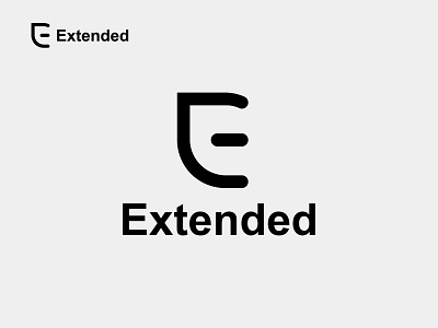 E logo,unused, modern, minimal, brand identity design