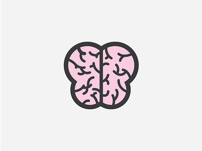 Brain brain icon illustration