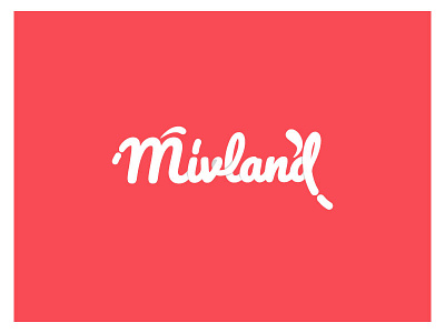 Mivland logo design graphic logo