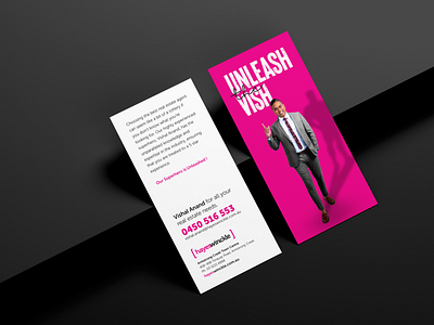 Unleash The Vish adver advertising design graphic design marketing real estate campaigns real estate marketing