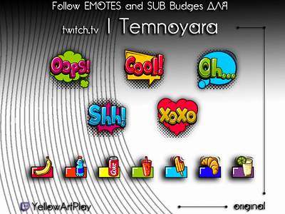 EMOTE for Streamer - Temnoyara ^)