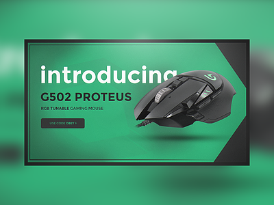 G502 Proteus Spectrum ad advert advertisement g502 logitech mice sponsor