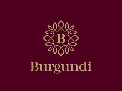 BURGUNDI / jewelry industry brand burgund design designer elegant gold hire identity illustration logo logodesign logodesigner ornament premium studio