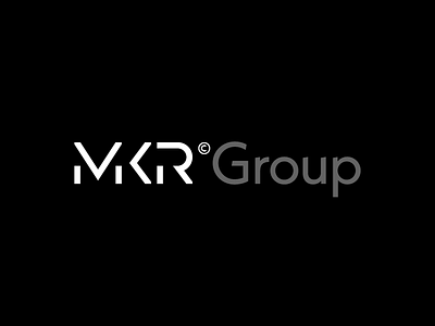 MKR© Group / logo design brand branding design designer group letter logo logodesign logodesigner logotype mark type typography watch wordmark