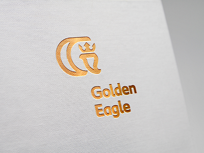 Golden Eagle Logo By Usarek Studio On Dribbble