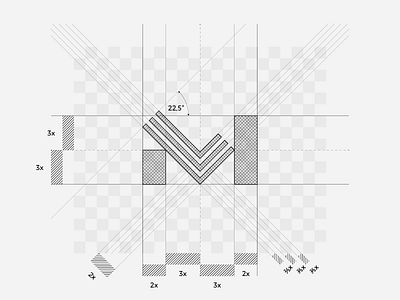 MONTOUR LINE© / *grid construction 📐 brand branding design designer icon identity letter line logo logodesign logodesigner mark monogram montour