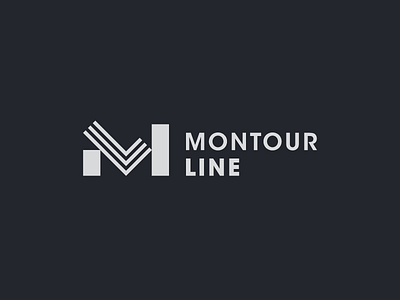 MONTOUR LINE© / logo design ✏ app art brand branding design designer icon identity logo logodesign logodesigner mark monogram typography ui