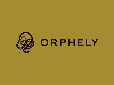 O R P H E L Y ® / logo proposal animal brand branding design designer elegant icon identity logo logodesign logodesigner mark o snake typography