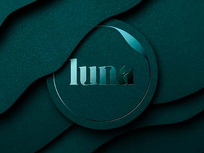 Luna© / logo design ✏ app brand branding design designer elegant icon identity innovation inspiration logo logodesign logodesigner mark modern print typography ui