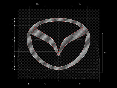 MAZDA Design 2019 / redesign logo 🚘 automotive automotive design brand branding car cardesign construction design designer guide icon identity logo logodesign logodesigner mark mazda redesign