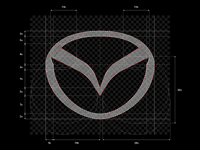 MAZDA Design 2019 / redesign logo 🚘