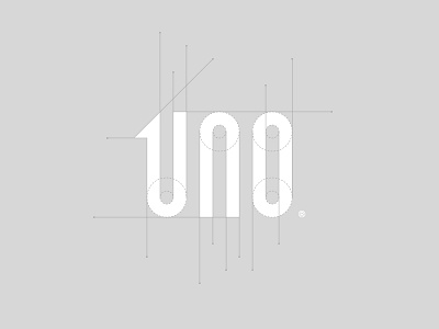 UNO / logotype ✏ behance brand branding design designer graphic icon identity logo logodesign logodesigner logotype mark simple smart studio type typography