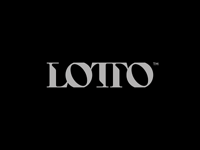 LOTTO™ / logotype 📐 behance brand branding design designer graphic graphicdesign icon identity letters logo logodesign logodesigner logotype mark serif type typography