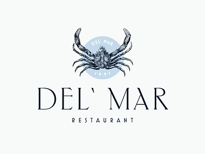 DEL' MAR / logo design