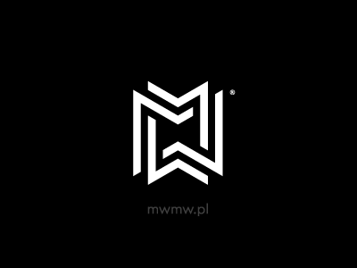 MWMW.pl / project logo clever drone logo mark minimal mwmw panorama photos sign simple timelapse videos