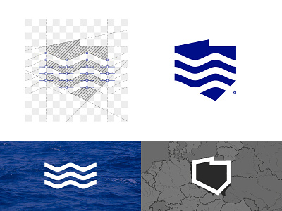 NATIONAL WATER MANAGEMENT / POLISH WATERS blue contest logo management modern national poland polish simplicity water waters waves