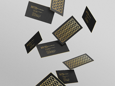 Museum of Archeology and History in Elblag / Business Cards archeology black business cards contest elblag elegant gold history identification logo museum