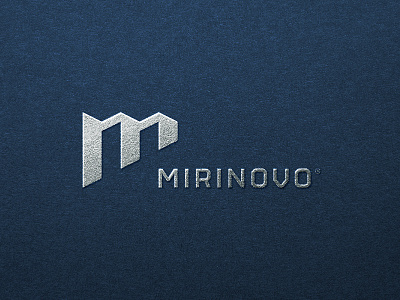 M I R I N O V O architecture brand character design designer development elegant identity letter logo mark modern