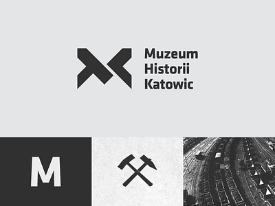 Katowice Historical Museum / Muzeum Historii Katowic branding design designer icon identity inspiration logo monogram museum sign sipmlicity typography