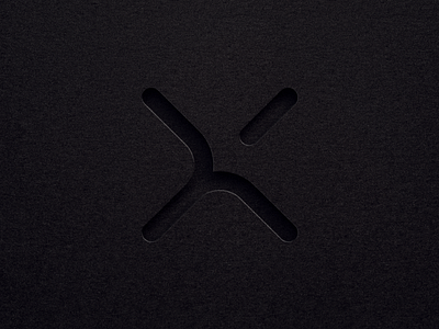 X / symbol of the IT industry brand