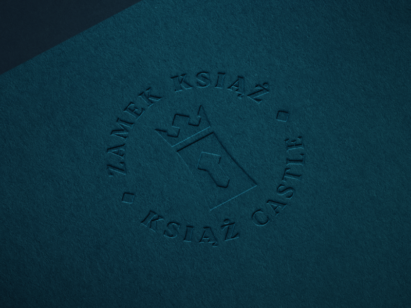ZAMEK KSIĄŻ / KSIĄŻ CASTLE 🏰 elegant identity brand key crown castle redesign hire logodesigner designer logodesign design logo embossed print