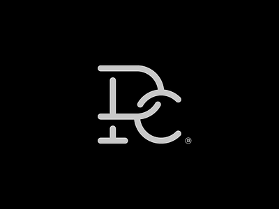 Rc / monogram app brand branding design designer icon identity logo logodesign logodesigner mark monogram simplicity type typography