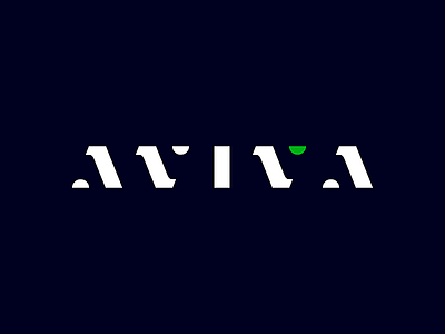 A V I V A / insurence company app aviva branding company design designer insurence logo logodesign logodesigner logotype redesign type typography ux