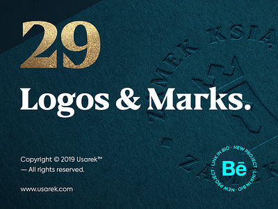 29 Logos & Marks. ✨ behance design designer freelancer logo logodesign logodesigner logofolio logos logotype mark marks set studio type