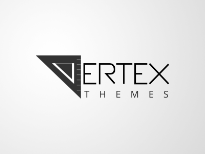 Vertexthemes custom type graphic design logo