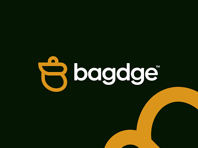 B + Shopping Bag Logo Mark