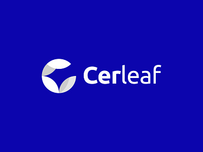 C Leaf Logo Design