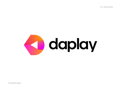 D + Play Logo Design Concept