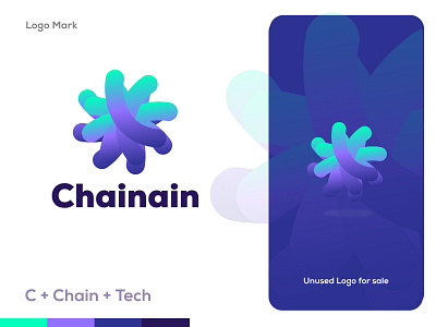 Chainain - Blockchain Logo Design Concept bitcoin logo blockchain logo branding creative logo cyrpto logo design gradient gradient logo icon logo logo designer logo mark logo trends 2022 logos modern logo startup symbol tech company tech logo vector