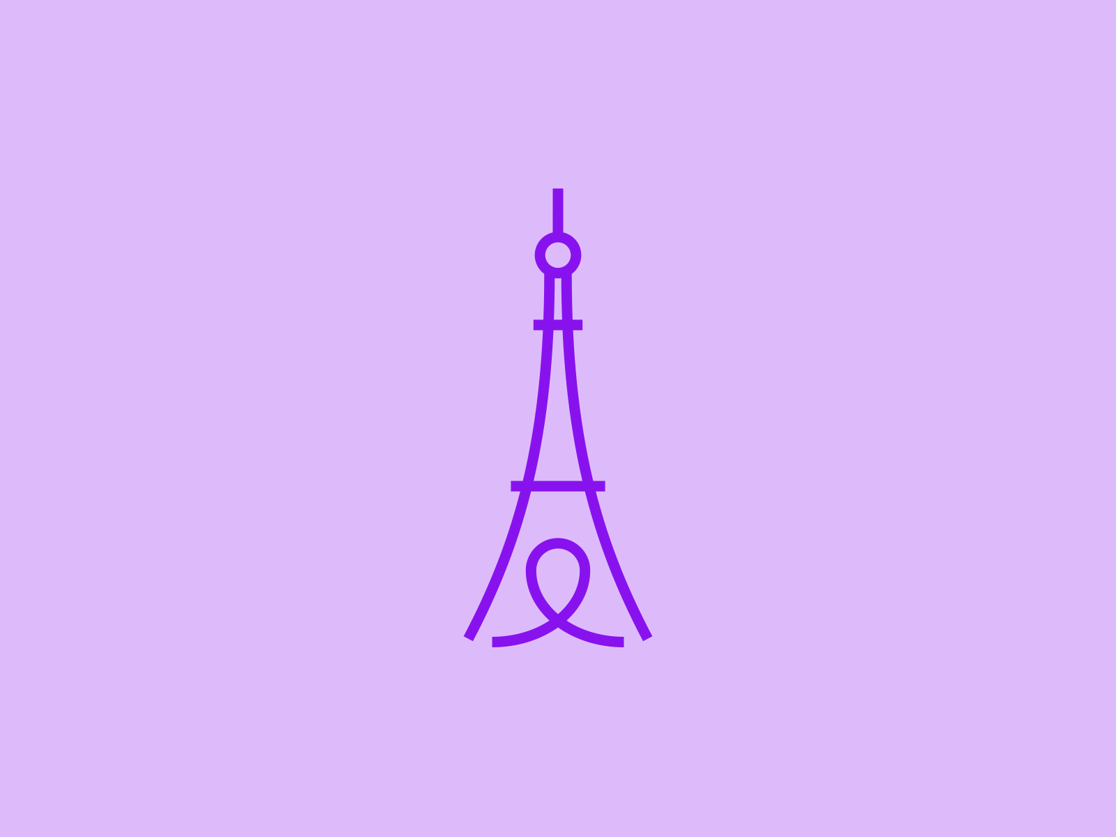 Paris pictogram for Travelspot aftereffects animated icon animation animation 2d branding eiffel tower france icon line art logo design motion motion design motion graphics motiongraphics paris pictogram tourism travel travel agency