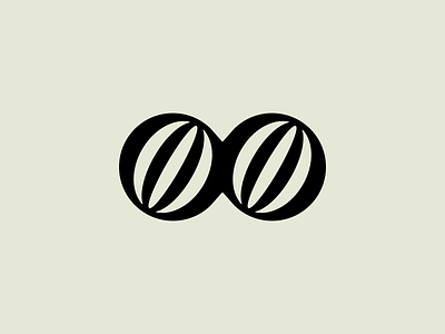 Logo for Infinio agency ball branding circle circles elegant fashion infinite infinity logo logo design logo designer logomark mark minimalist round symbol