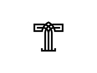 T letter logo