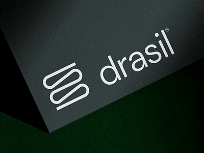 Drasil - Branding concept animated animation blockchain brand brand identity branding crypto cryptocurrency line logo logo design logo designer logomark mark mockup social symbol visual identity