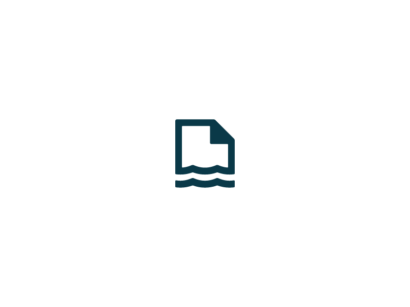 Nemolog #1 monogram design waves vector minimal brand identity identity branding app sea document logomark logotype logo design logo designer symbol mark logo