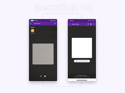 PhonePe App Scan Screen product design ui uiux