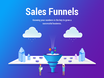 Sales Funnel illustration