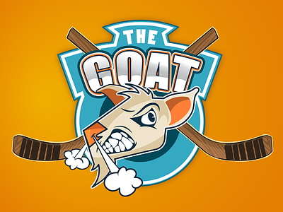 Freddy The Goat ahl animal badge goat hockey illustration illustrator logo sports the goat toronto vector