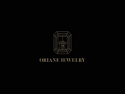 ORIANE Jewelry adobe illustrator brand identity branding design graphic design jewelry logo logo design