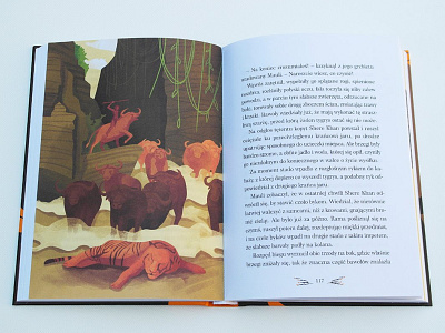 Jungle book - Rudyard Kipling book childrens book digital illustration