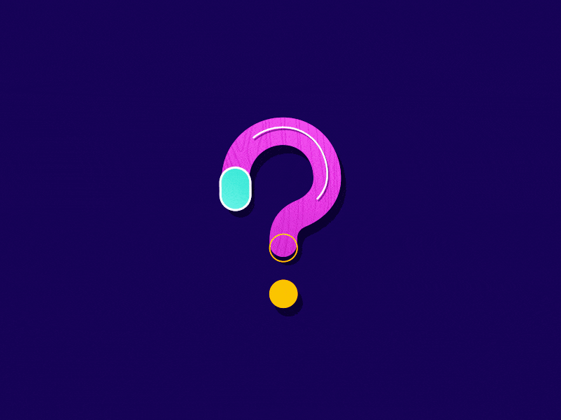 Any Question ? - motion design