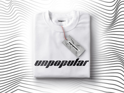 Unpopular logo brand clothes clothing lines mock up mockup pattern popular tag unpopular