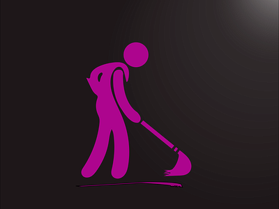Cleaning logo logo