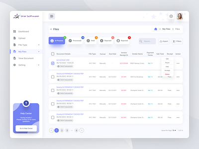 STAR SOFTWARE (Document Management) - Dashboard