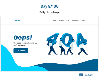404 dailyui day8